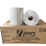 TOALLA EN ROLLO BLANCA NATURY