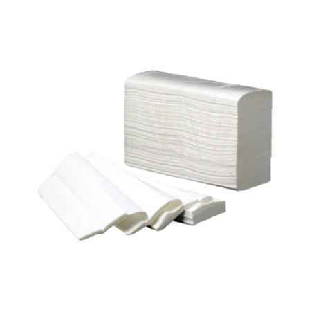 TOALLA INTERDOBLADA BLANCA ROYAL BLUE - Image 2