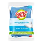 FIBRA CON ESPONJA AZUL 3M