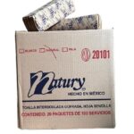 TOALLA INTERDOBLADA NATURAL NATURY
