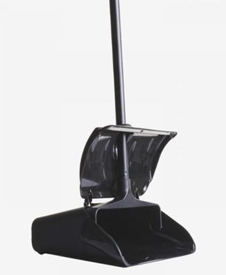 RECOGEDOR NEGRO TIPO MAROMA OVAL