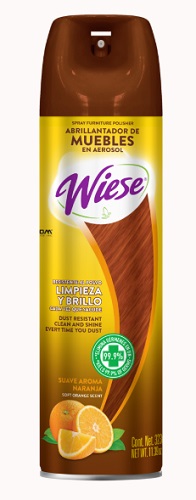 ABRILLANTADOR DE MUEBLES WIESE NARANJA 323G/400ML