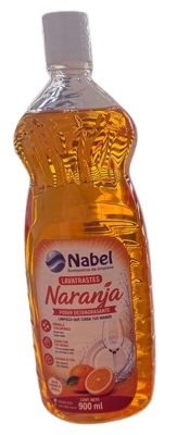DETERGENTE LAVATRASTES BICARBONATO NARANJA