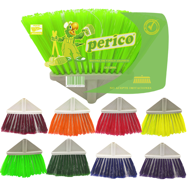 ESCOBA TIPO ABANICO GRANDE PERICO
