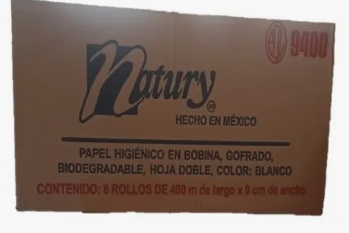 HIGIENICO TWIN SIN CENTRO 36/800 HD NATURY